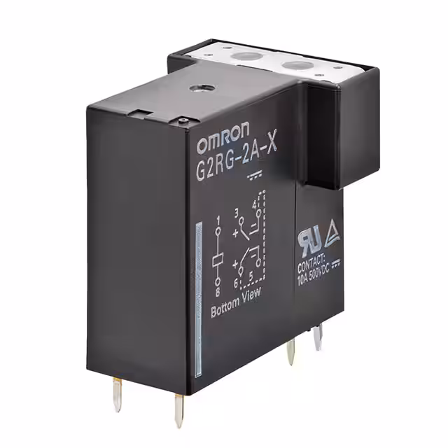 G2RG-2A-X DC12 Omron Electronics Inc-EMC Div  Power Relays Over 2 Amps